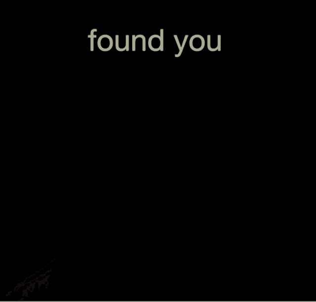 a picture of a person riding a skateboard with the words " found you " above them