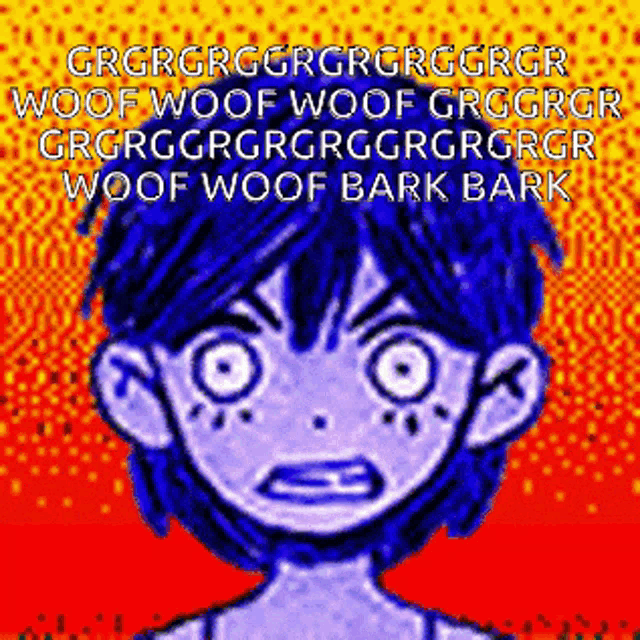 a pixel art of a boy with a very angry look on his face