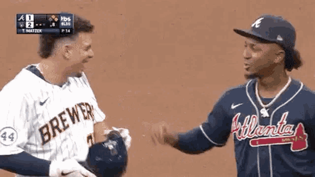 Ozzie Albies Willy Adames GIF - Ozzie Albies Willy Adames GIFs