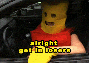 Get In Loser Sam H3 Lego GIF - Get In Loser Sam H3 Lego Lego GIFs