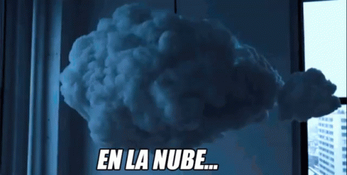 En La Nube... Lampara Imita Nube De Tormenta GIF - Lampara Nube Tormenta GIFs