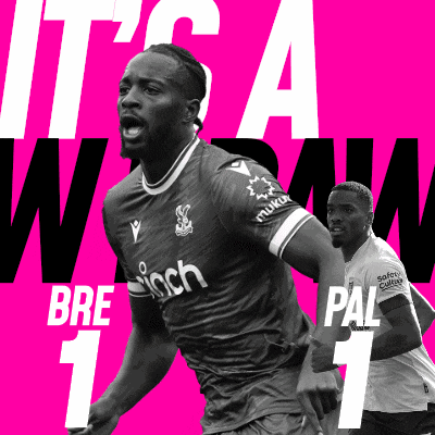 a black and white photo of a soccer player with the words it 's a win bre 1 on the bottom