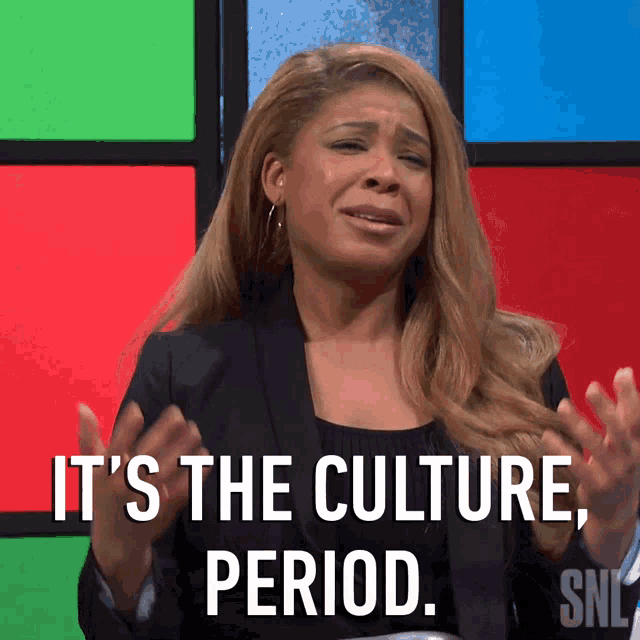 Its The Culture Period Queen Latifah GIF - Its The Culture Period Queen Latifah Saturday Night Live GIFs