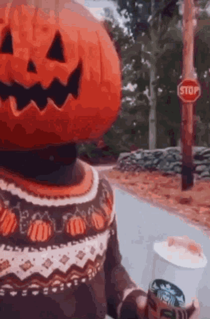 Halloween Pumpkin GIF - Halloween Pumpkin Psl GIFs