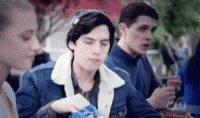 Bughead Check Out GIF - Bughead Check Out Food GIFs