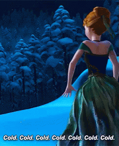 When I Forget To Bring A Jacket GIF - Frozen Anna Freezing GIFs