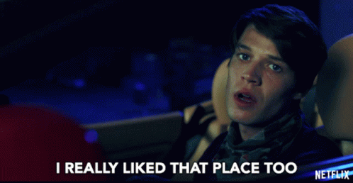 I Really Liked That Place Too Im A Fan GIF - I Really Liked That Place Too Im A Fan Like It GIFs