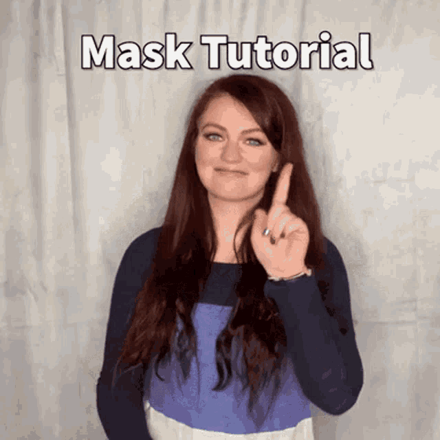 Mask Tutorial Mask GIF - Mask Tutorial Mask Mask Up GIFs