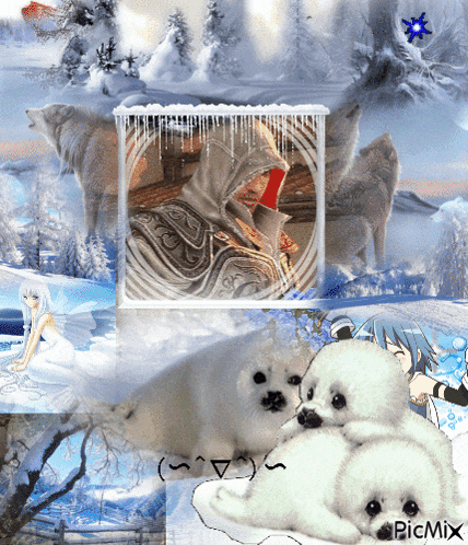 a collage of images with the word picmix in the corner