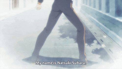 Natsuki Subaru Re Zero GIF - Natsuki Subaru Re Zero Anime GIFs