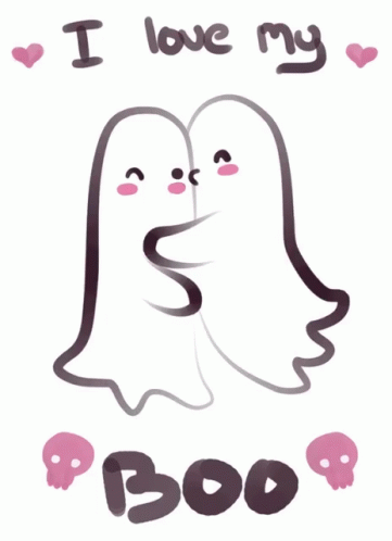 Happy Halloween Ghost GIF - Happy Halloween Ghost I Love My Boo GIFs