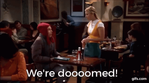 Were Doomed Sheldon GIF - Were Doomed Sheldon Big Bang GIFs