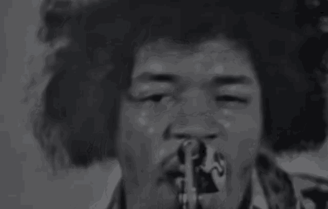 Jimi Hendrix Singing GIF - Jimi Hendrix Singing Smile GIFs