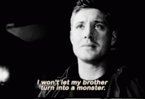 I Wont Let My Brother Turn Into A Monster GIF - I Wont Let My Brother Turn Into A Monster Supernatural GIFs