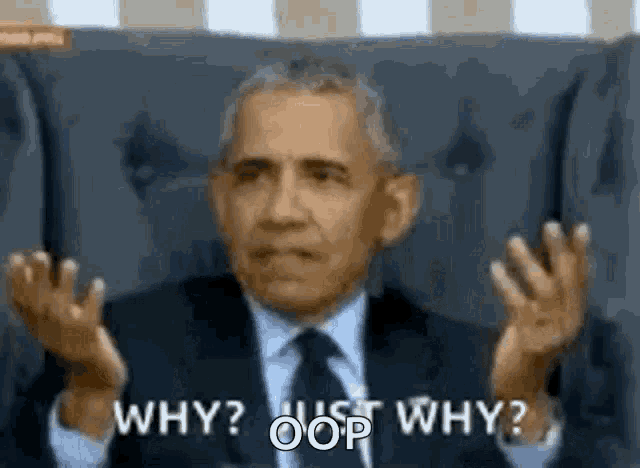 Obama Why GIF - Obama Why Tho GIFs