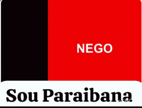 a black and red sign with the word nego on it