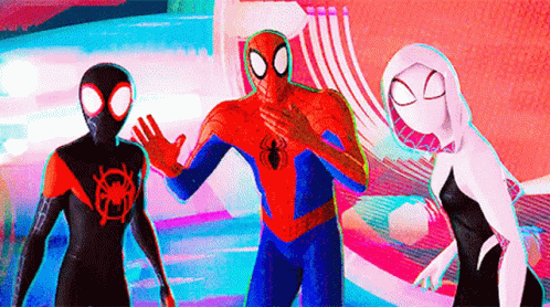 Spider Man Shocked GIF - Spider Man Shocked Spider Gwen GIFs