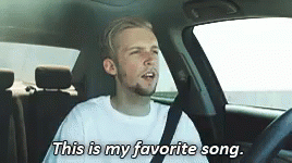 Me In The Car GIF - Buzzfeed Favorite Song GIFs