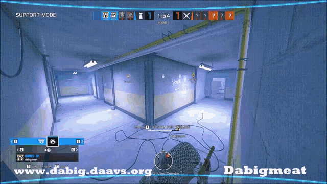 a screenshot of a video game with the website www.dabig.daavs.org displayed