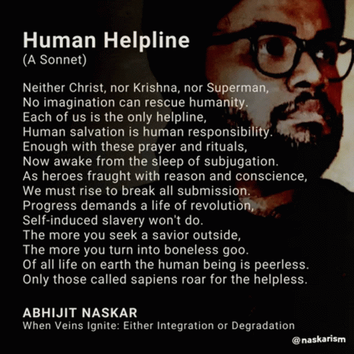 Abhijit Naskar Naskar GIF - Abhijit Naskar Naskar Human Helpline GIFs