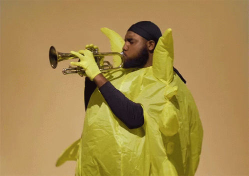 Playing Trumpet The Brummies GIF - Playing Trumpet The Brummies Sunshine GIFs