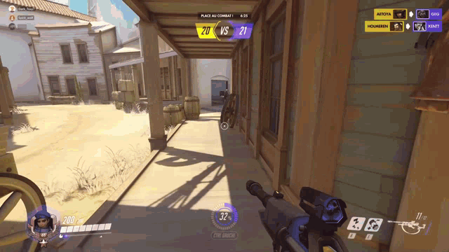 a screenshot of a video game shows a player 's score of 32
