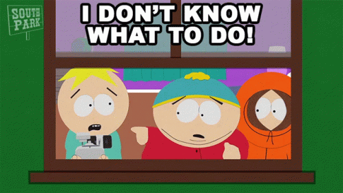 I Dont Know What To Do Butters Stotch GIF - I Dont Know What To Do Butters Stotch Eric Cartman GIFs