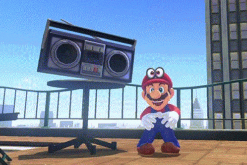 Video Game Super Mario Odyssey GIF