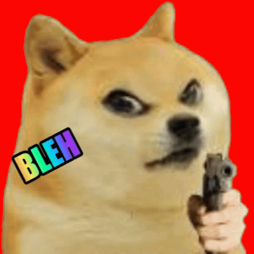 Bleh The Doge By Noobryu GIF