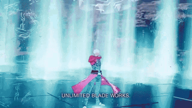 Unlimited Blade Works Ubw GIF - Unlimited Blade Works Ubw Fate GIFs