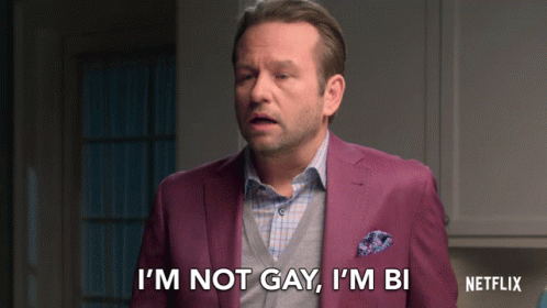 Im Not Gat Im Bi Im Not Gay GIF - Im Not Gat Im Bi Im Not Gay Not Gay GIFs