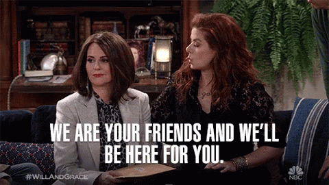 We Are Friends Well Be Here For You GIF - We Are Friends Well Be Here For You Pals GIFs