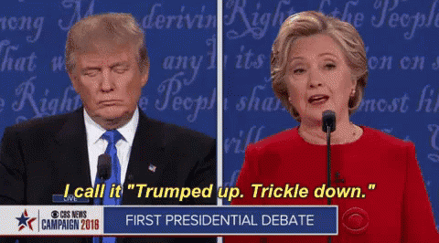 Debate GIF - First Presidential Debate Campaign 2016 GIFs