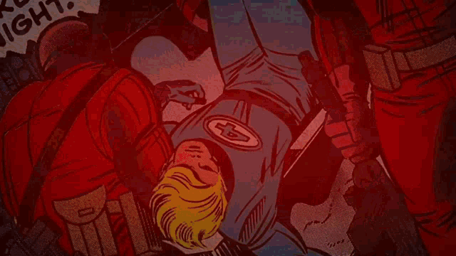 a comic book character with the word therishi on the bottom right