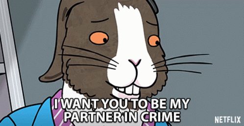 I Want You To Be My Partner In Crime Work With Me GIF
