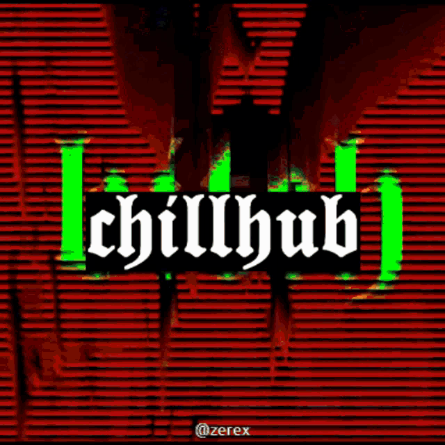 a chillhub logo with a picture of a person