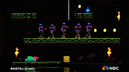 a screen shot of a video game with the nbc logo at the bottom