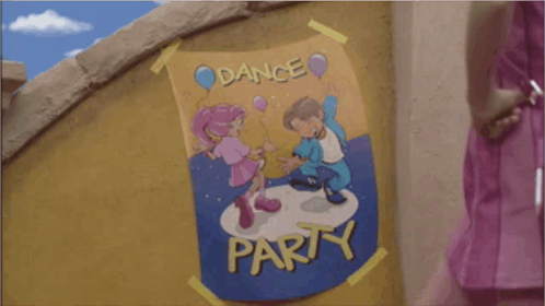 Lazytown The Lazy Dance Dance Party GIF