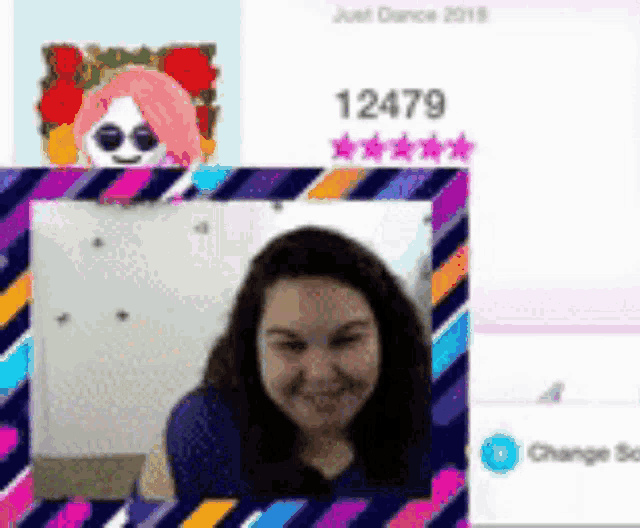 a picture of a woman in a frame with the number 12479