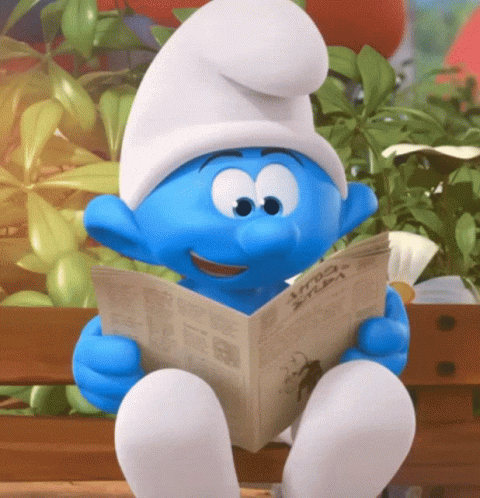 The Smurfs Smurf Laughing GIF - The Smurfs Smurf Laughing Haha GIFs