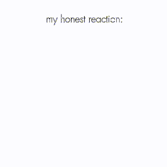 a picture of a man with a tattoo on his chest and the words " my honest reaction "