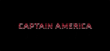 a poster for captain america civil war shows a black background