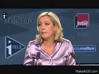Marine Le GIF - Marine Le Pen GIFs