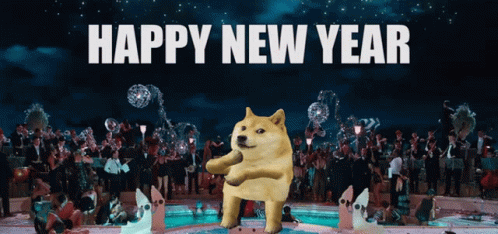 Happy New Year The Doge Nft GIF - Happy New Year The Doge Nft Dancing GIFs