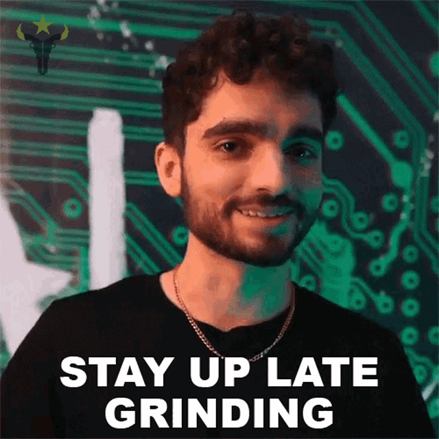 Stay Up Late Grinding Ksf GIF - Stay Up Late Grinding Ksf Houston Outlaws GIFs