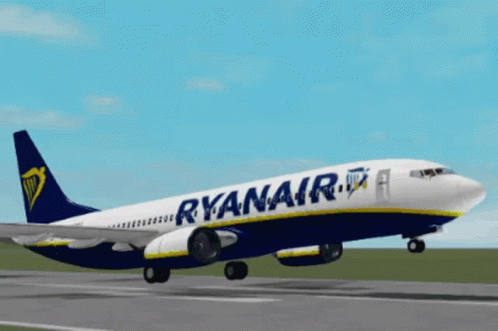 Roblox Aviation Ryanair GIF - Roblox Aviation Aviation Ryanair GIFs