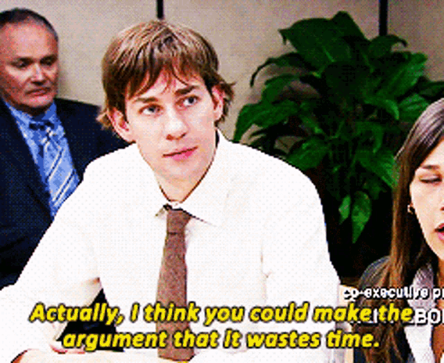 The Office Karen Filippelli GIF - The Office Karen Filippelli Actually I Think You Could Make The Argument GIFs