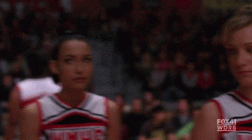 Glee Brittany Pierce GIF - Glee Brittany Pierce Shrugs GIFs