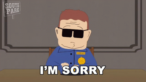 Im Sorry Officer Barbrady GIF - Im Sorry Officer Barbrady South Park GIFs