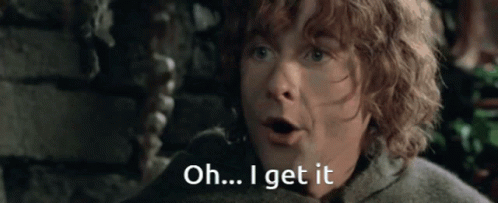 I Get It Pippin GIF - I Get It Pippin Lord Of The Rings GIFs